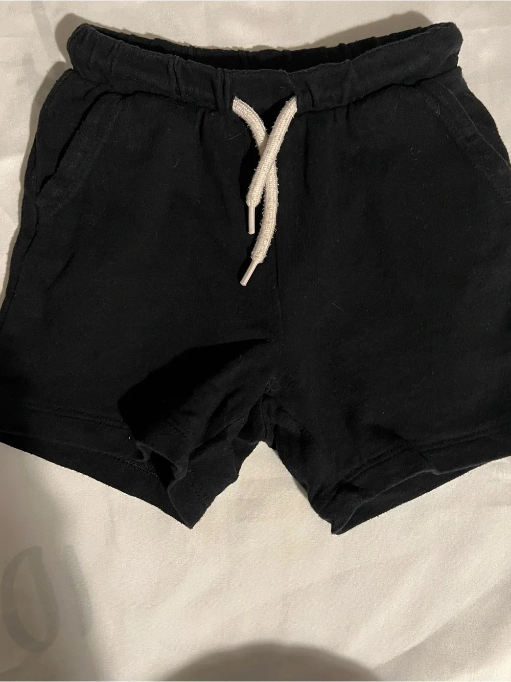 Set of Seven Old Navy Shorts in Neutral Colors in Size 18-24 Months